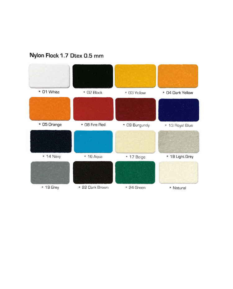 NYLON FLOCK 1.7 DTEX 0.5 MM