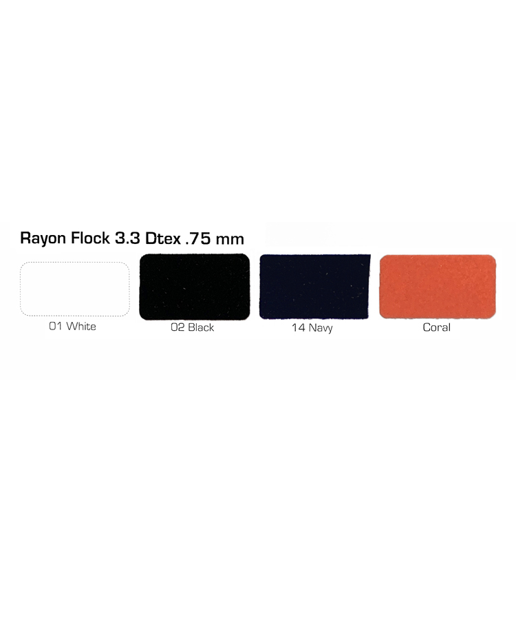RAYON FLOCK 3.3 DTEX 0.75 MM