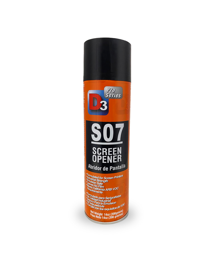 SCREEN OPENER AND CLEANER FOR PLASTISOL INK