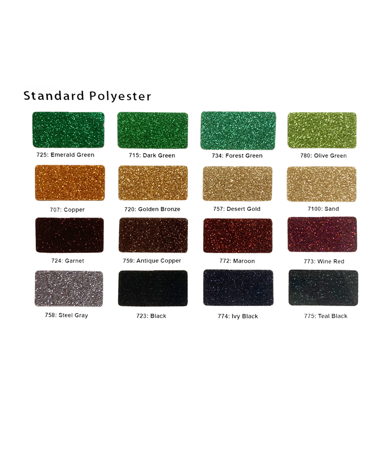 WHOLESALE GLITTER STANDARD POLYESTER
