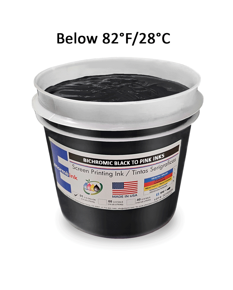 BICHROMIC BLACK TO PINK
