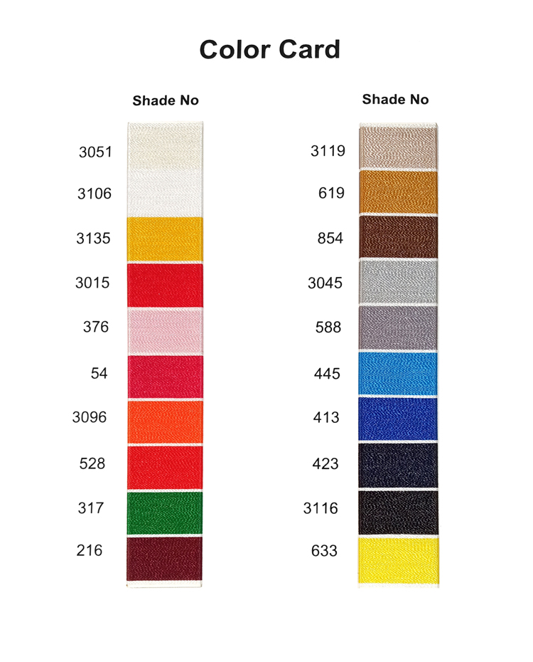 POLYESTER EMBROIDERY THREAD 5000M